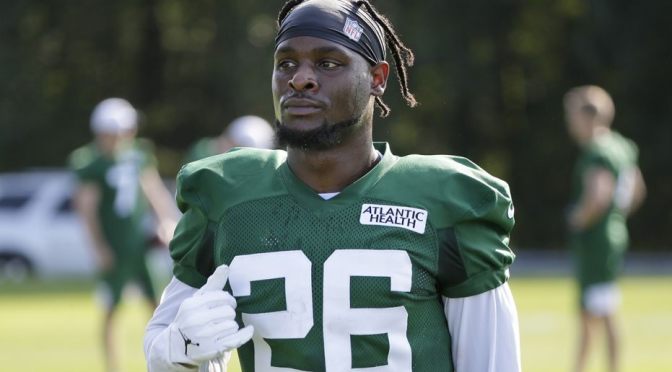 Le’Veon Bell’s relationship with Jets offensive linemen is a work in progress